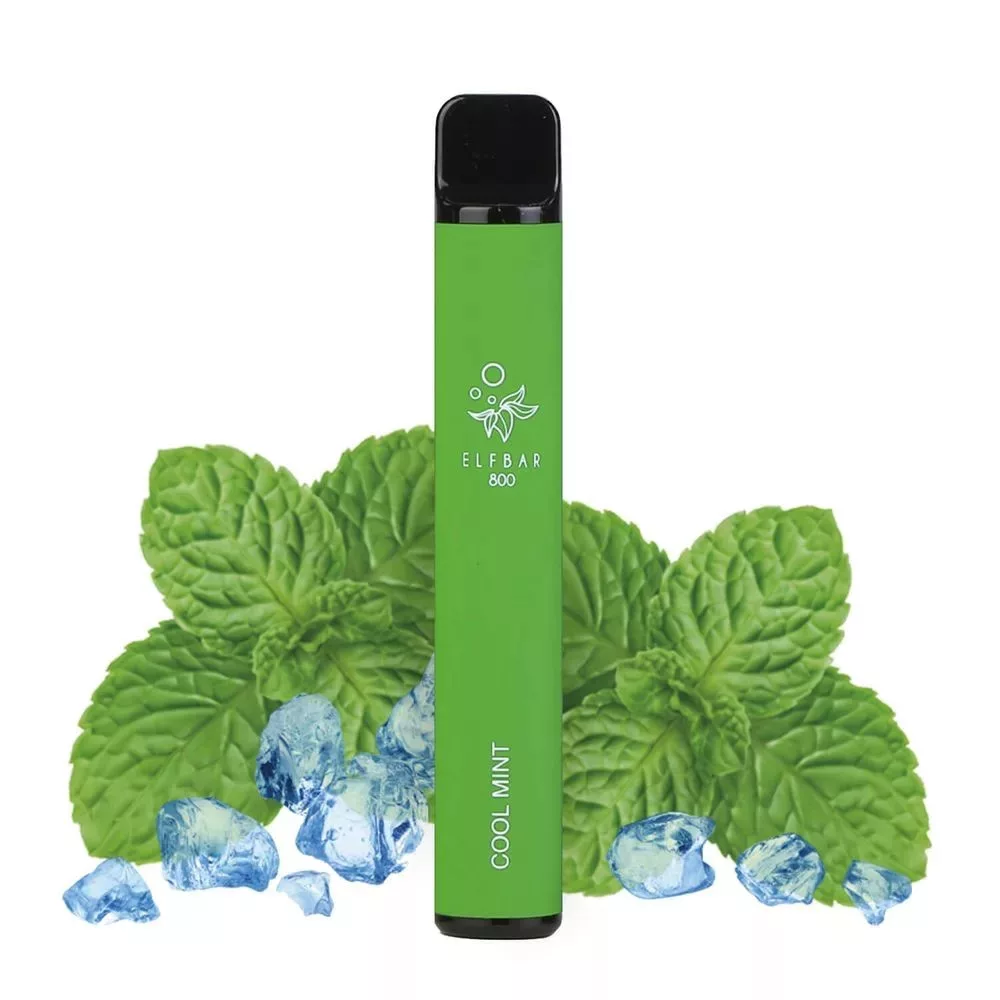 ELF BAR 800 - Cool Mint 0% - Sigaretta elettrica usa e getta