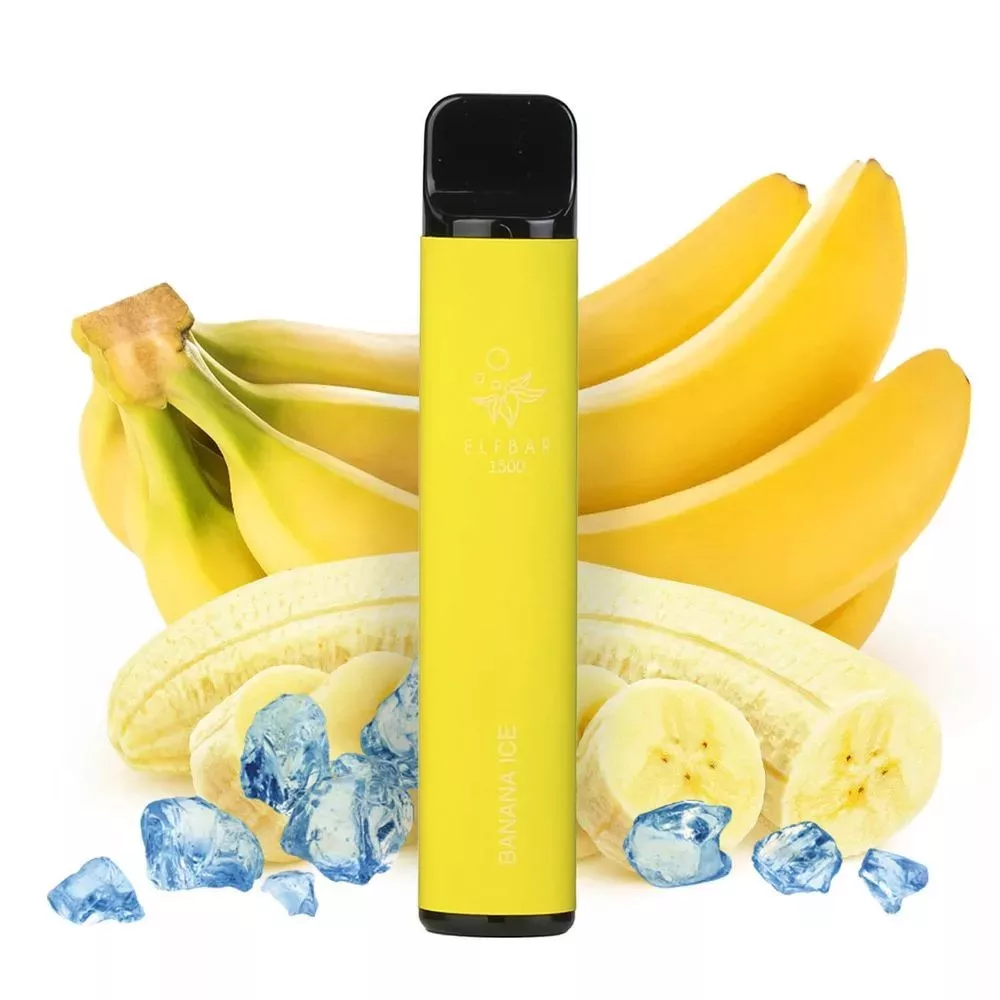 ELF BAR 1500 - Banana Ice 5% Sigaretta elettrica usa e getta