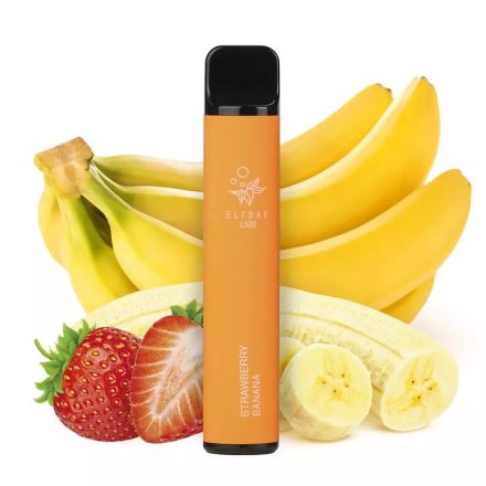 ELF BAR 1500 - Strawberry Banana 2% Sigaretta elettrica usa e getta