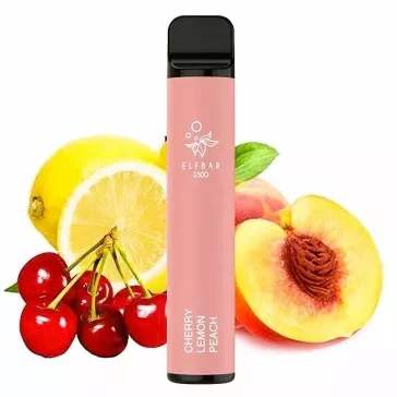 ELF BAR 1500 - Cherry Lemon Peach 5% Sigaretta elettrica usa e getta