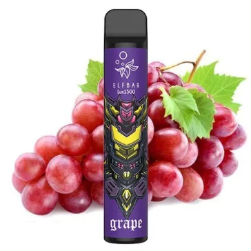 ELF BAR 1500 Lux - Grape 5% Sigaretta elettrica usa e getta