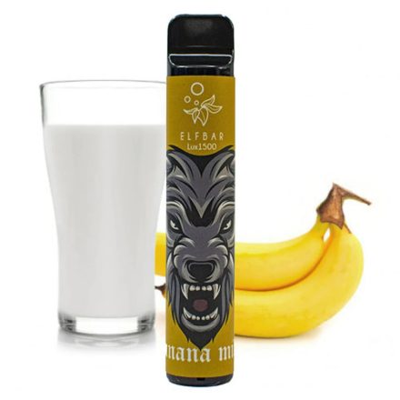 ELF BAR 1500 Lux - Banana Milk 2% Sigaretta elettrica usa e getta