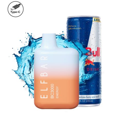 ELF BAR BC3000 - Energy 5% Sigaretta elettrica usa e getta - Ricaricabile