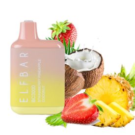 ELF BAR BC3000 - Strawberry Pineapple Coconut 5% Sigaretta elettrica usa e getta - Ricaricabile ELF BAR BC3000 - Strawberry Pineapple Coconut 5% Sigaretta elettrica usa e getta - Ricaricabile