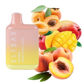 ELF BAR BC3000 - Mango Apricot Peach 5% Sigaretta elettrica usa e getta - Ricaricabile ELF BAR BC3000 - Mango Apricot Peach 5% Sigaretta elettrica usa e getta - Ricaricabile