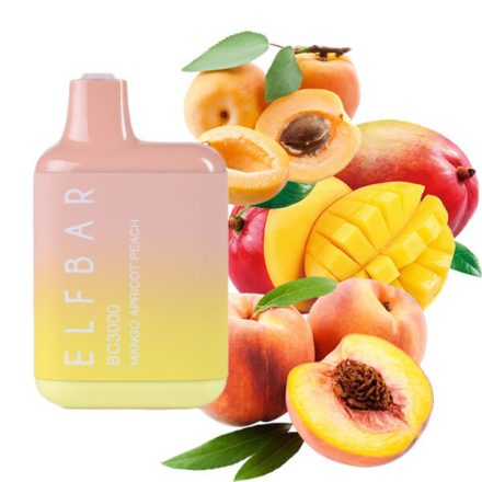 ELF BAR BC3000 - Mango Apricot Peach 5% Sigaretta elettrica usa e getta - Ricaricabile