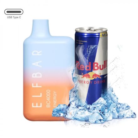 ELF BAR BC4000 - Energy 5% Sigaretta elettrica usa e getta - Ricaricabile