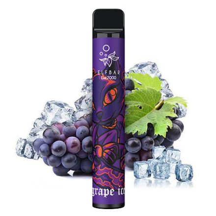 ELF BAR 2000 Lux - Grape Ice 5% Sigaretta elettrica usa e getta