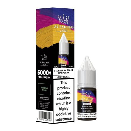 Al Fakher - Blueberry Sour Raspberry 20mg Nic Salt E-Liquid 10ml