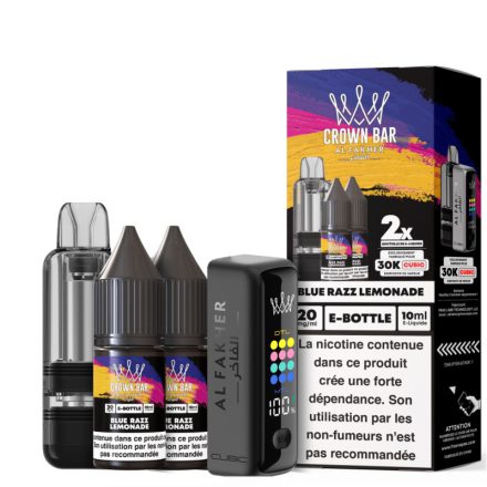 Al Fakher Kit Cubic 30K - Blue Razz Lemonade 2%