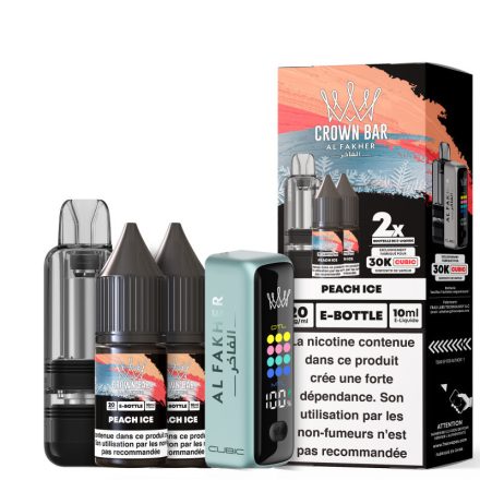 Al Fakher Kit Cubic 30K - Peach Ice 2%