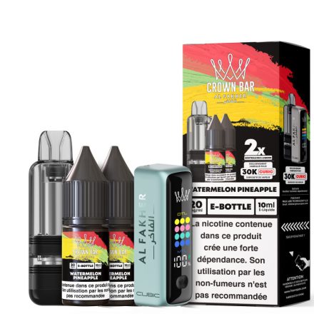 Al Fakher Kit Cubic 30K - Watermelon Pineapple 2%