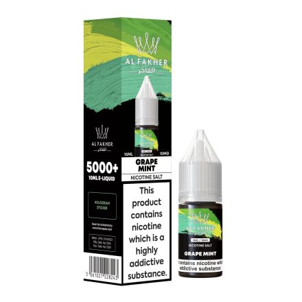 Al Fakher - Grape Mint 20mg Nic Salt E-Liquid 10ml