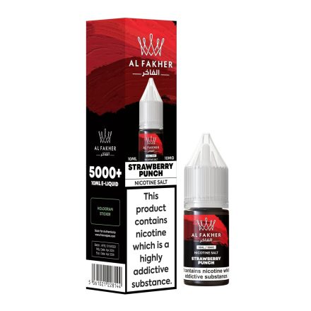 Al Fakher - Strawberry Punch 20mg Nic Salt E-Liquid 10ml