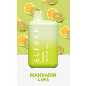 ELF BAR BC5000 - Mandarin Lime 5% Sigaretta elettrica usa e getta - Ricaricabile