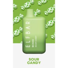 ELF BAR BC5000 - Sour Candy 5% Sigaretta elettrica usa e getta - Ricaricabile