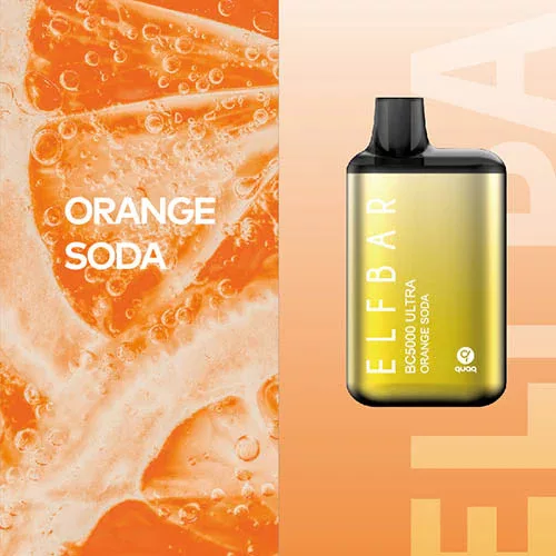 ELF BAR BC5000 Ultra - Orange Soda 5% Sigaretta elettrica usa e getta