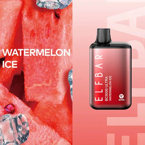 ELF BAR BC5000 Ultra - Watermelon Ice 5% Sigaretta elettrica usa e