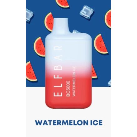 ELF BAR BC5000 - Watermelon Ice 5% Sigaretta elettrica usa e getta - Ricaricabile