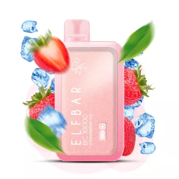 ELF BAR BC10000 - Strawberry Ice 5% - Rechargeable