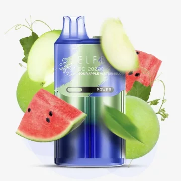 ELF BAR BC20000 - Sour Apple Watermelon 5% - Rechargeable