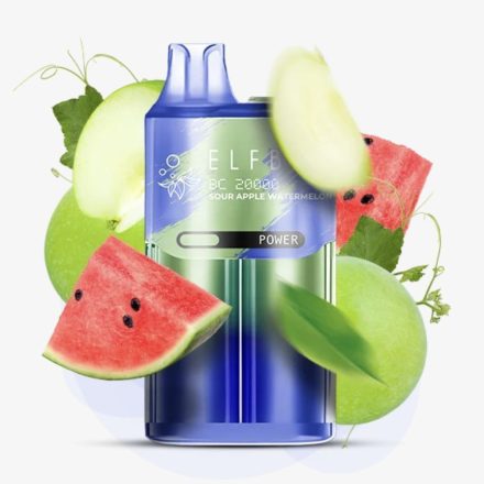 ELF BAR BC20000 - Sour Apple Watermelon 5% - Rechargeable