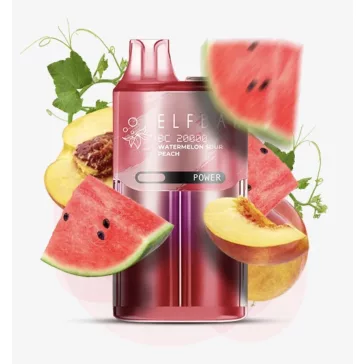 ELF BAR BC20000 - Watermelon Sour Peach 5% - Rechargeable