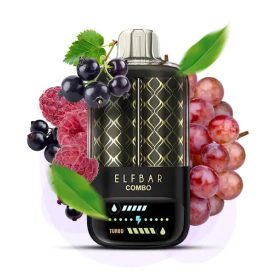 ELF BAR Combo 25000 - Blackcurrant Raspberry & Grape 5% ELF BAR Combo 25000 - Blackcurrant Raspberry & Grape 5%
