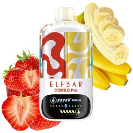 ELF BAR Combo Pro 30000 - Strawberry & Banana 5%
