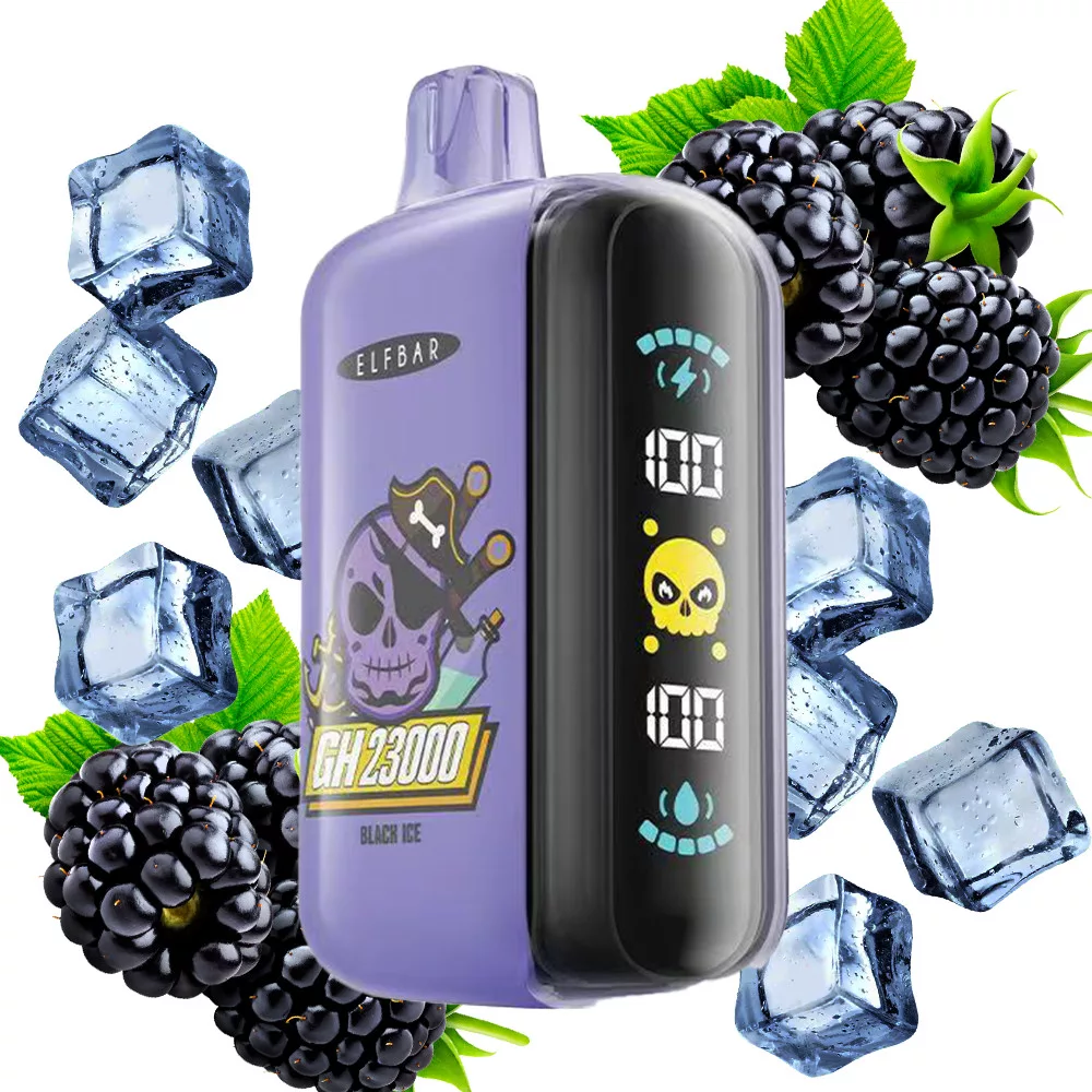Elf Bar Nera Gusto Elfbar 600 VIRGINIA TOBACCO Sigaretta Usa e Getta