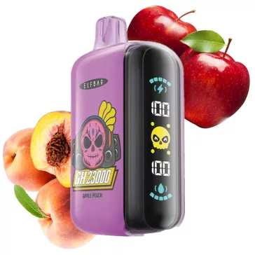 ELF BAR GH23000 Apple Peach 2% puff, sigaretta elettronica usa e getta