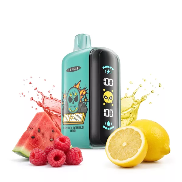 ELF BAR GH23000 Raspberry Watermelon Lemon 5% puff, sigaretta elettronica usa e getta