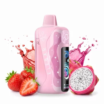 ELF BAR Lush King Pro 40000 Sour Strawberry Dragonfruit 5% puff, sigaretta elettronica usa e getta