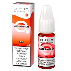 Elf Bar ELFLIQ – Watermelon 20mg Nic Salt E-Liquid 10ml