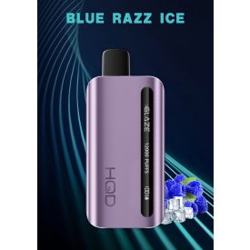 HQD Glaze 12000 - Blue Razz Ice 5% - Rechargeable HQD Glaze 12000 - Blue Razz Ice 5% - Rechargeable