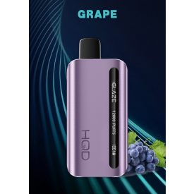 HQD Glaze 12000 - Grape 5% - Rechargeable HQD Glaze 12000 - Grape 5% - Rechargeable