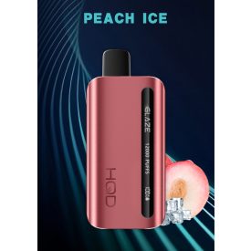 HQD Glaze 12000 - Peach Ice 5% - Rechargeable HQD Glaze 12000 - Peach Ice 5% - Rechargeable