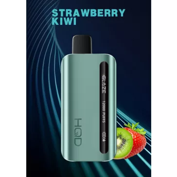 HQD Glaze 12000 - Strawberry Kiwi 5% - Rechargeable
