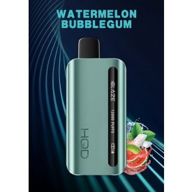 HQD Glaze 12000 - Watermelon Bubble Gum 5% - Rechargeable HQD Glaze 12000 - Watermelon Bubble Gum 5% - Rechargeable