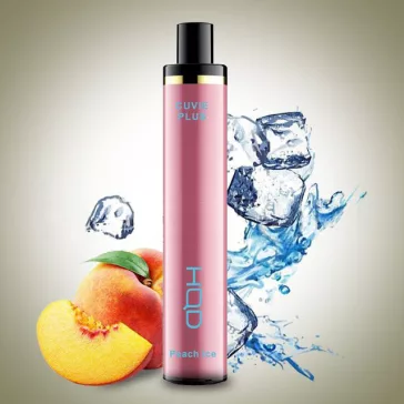 HQD Cuvie Plus 1200 - Peach Ice 2% Sigaretta elettrica usa e getta