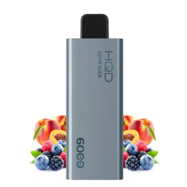 HQD Cuvie Slick 6000 - Peach Berry 5%