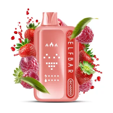 ELF BAR BC45000 Red Raspberry Strawberry 5% puff, sigaretta elettronica usa e getta