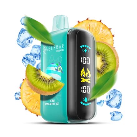 ELF BAR RAYA D3 25000 - Kiwi Pineapple Ice 5%