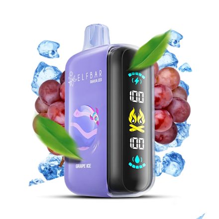 ELF BAR RAYA D3 25000 - Grape Ice 5%