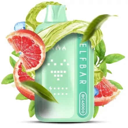 ELF BAR BC45000 Grapefruit Green Tea 5% puff, sigaretta elettronica usa e getta