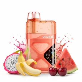 Vozol Neon 60000 Dragonfruit Banana Cherry Watermelon 5% puff, sigaretta elettronica usa e getta