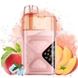 Vozol Neon 60000 Peach Ice 5% puff, sigaretta elettronica usa e getta