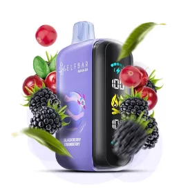 ELF BAR RAYA D3 25000 Blackberry Cranberry 5% puff, sigaretta elettronica usa e getta