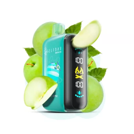 ELF BAR RAYA D3 25000 Double Apple 5% puff, sigaretta elettronica usa e getta